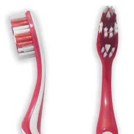 Anti Bacterial Bristles + Gum Massage TPE